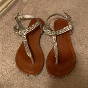 Silver Sandals